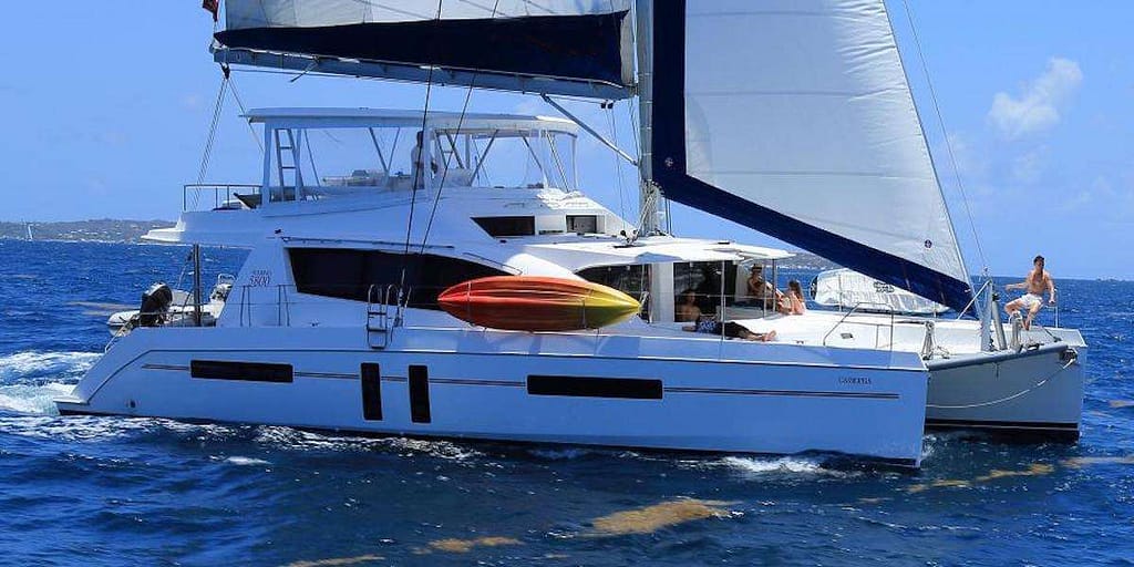 TOUCH THE SKY - 58' Sail Catamaran in the Virgin Islands