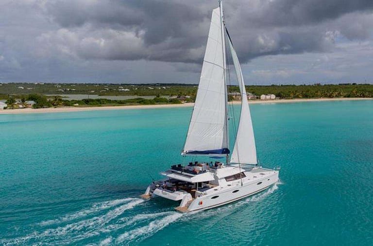 67' luxury charter yacht in the Caribbean TRUE STORY