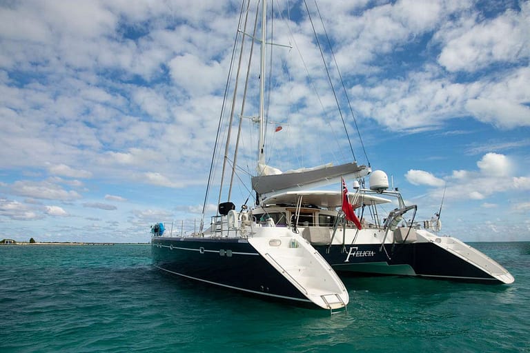 Catamaran Felicia - 65' Charter Catamaran in the Caribbean