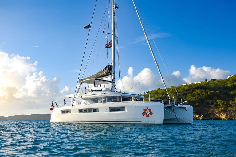 50' delana mae crewed all inclusive yacht charter in the BVI
