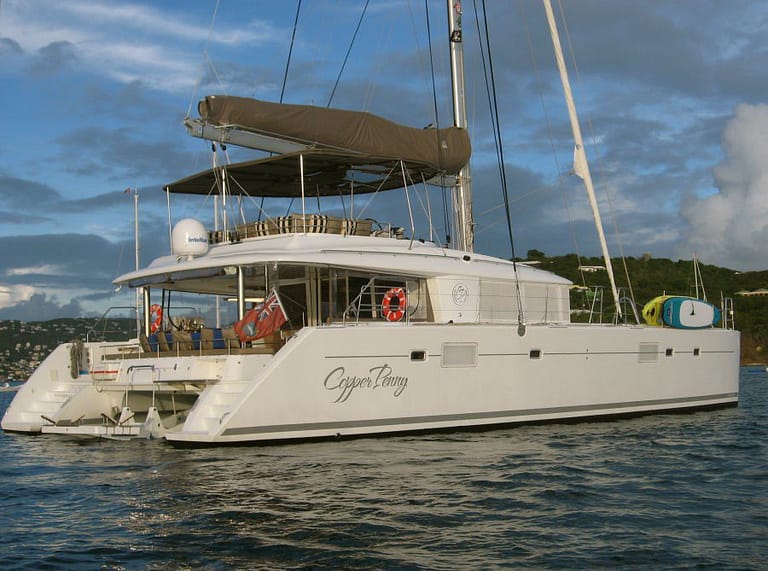 Cooper Penny - 56' Luxury Charter Catamaran in the Caribbean