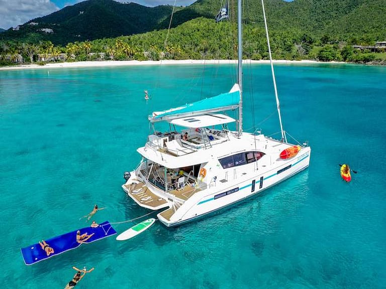 Catamaran Dolphin Daze - 58' Luxury Charter Catamaran in the Caribbean
