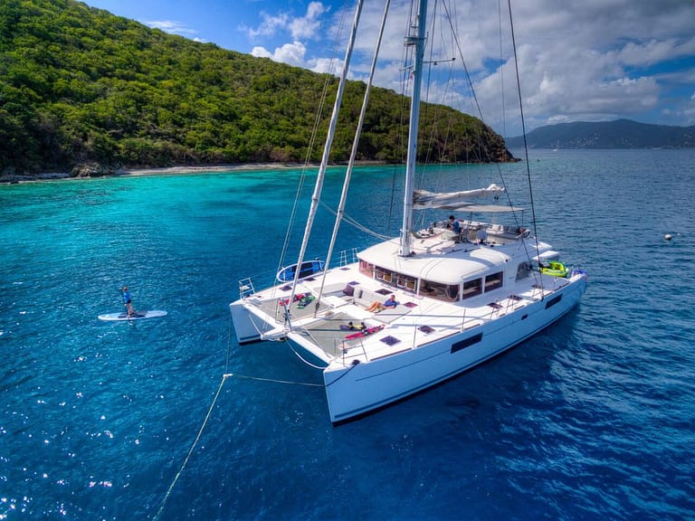 56' Altesse all inclusive crewed charter boat in the BVI